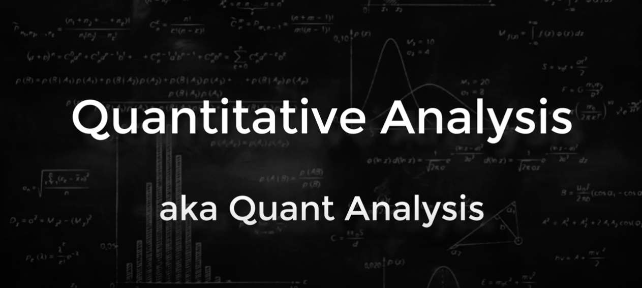 What is Quant Analysis | InvestiQuant